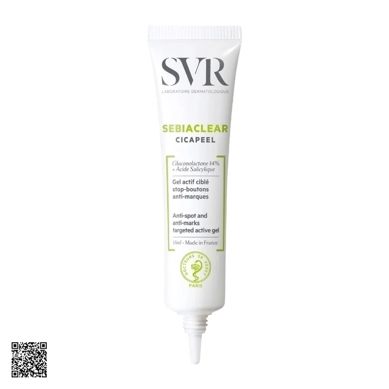 Gel Chấm Mụn SVR Sebiaclear Cicapeel Trị Mụn Viêm Sưng