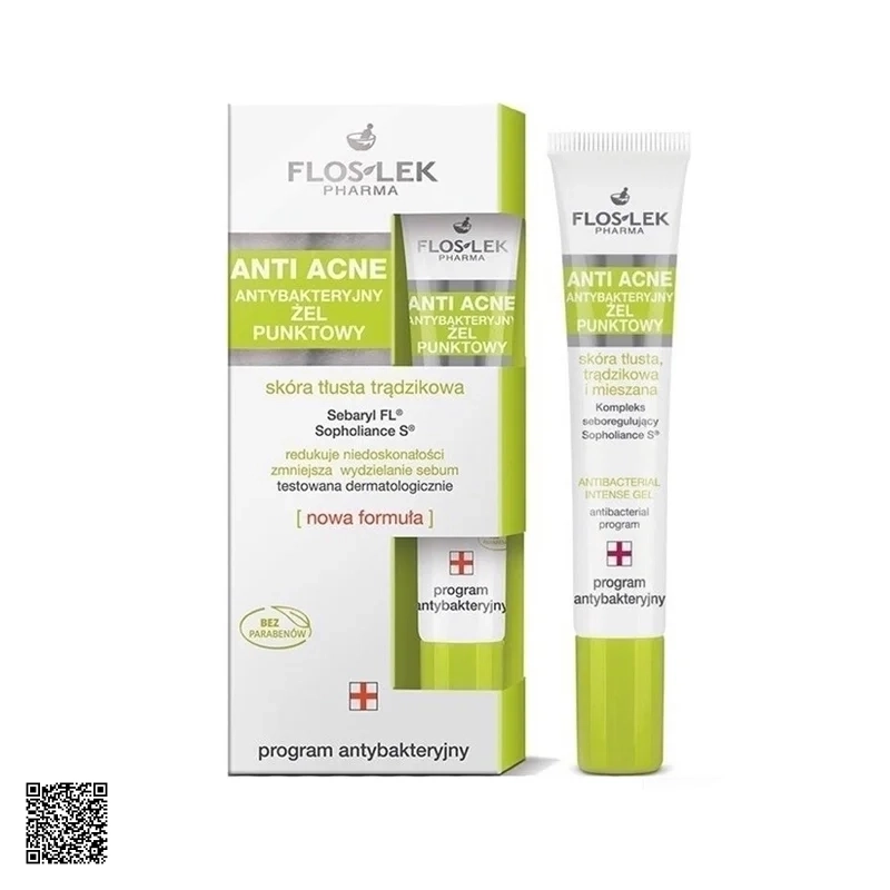 Gel Kháng Khuẩn Trị Mụn Floslek Anti Acne Spot Gel For Imperfections