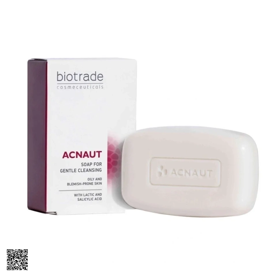 Biotrade Acnaut Soap - Xà Phòng Tắm Hỗ Trợ Giảm Mụn