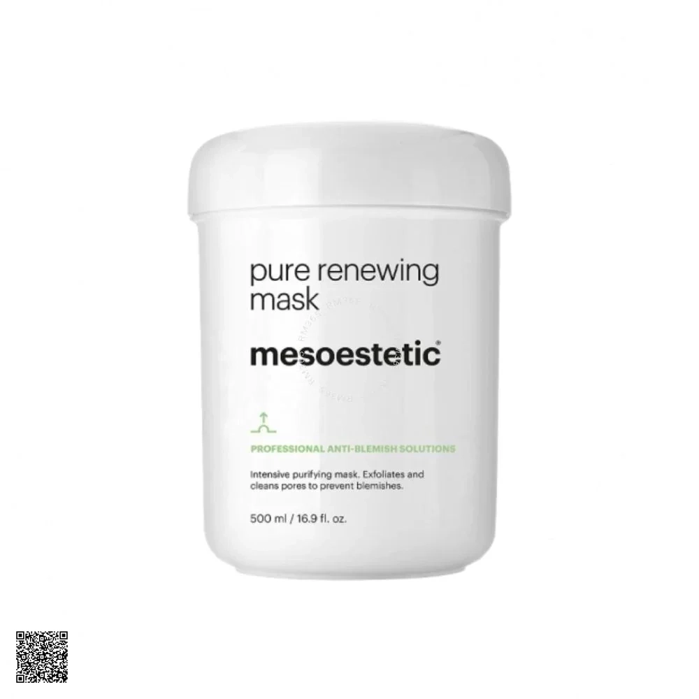 Mesoestetic Anti-Blemish Solutions Pure Renewing Mask - Mặt Nạ Làm Sạch Giảm Viêm (500ml)