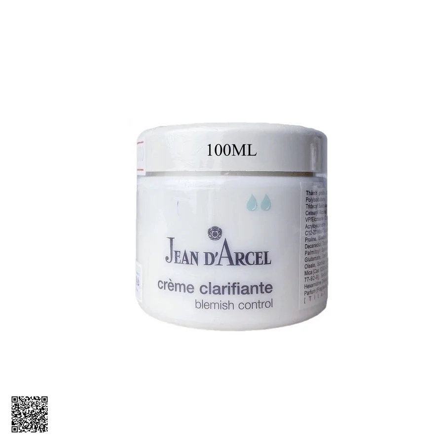 Jean D'Arcel Purifiante Blemish Control - Kem Giảm Mụn Nhanh (100ml)