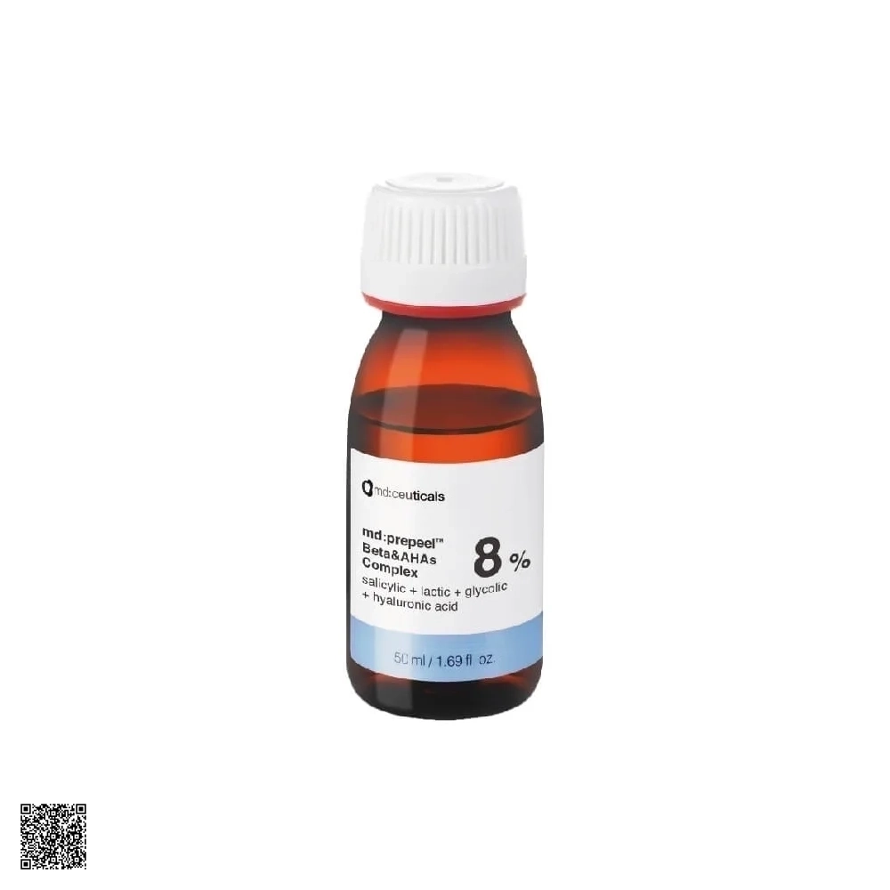 MD:Ceuticals MD Prepeel Beta & AHAs Complex 8% - Peel Kiểm Soát Bã Nhờn Và Mụn Kích Ứng