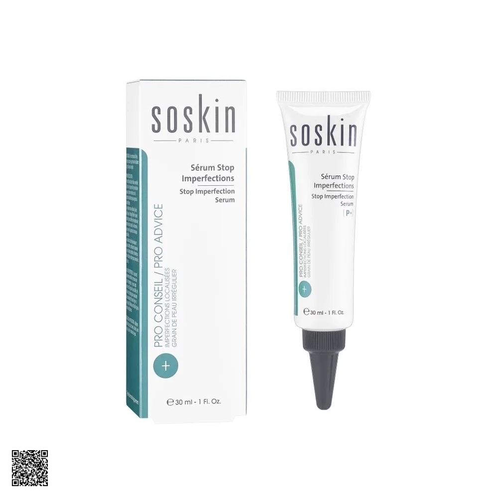 Soskin Stop Imperfection Serum - Serum Dưỡng Da, Giảm Mụn