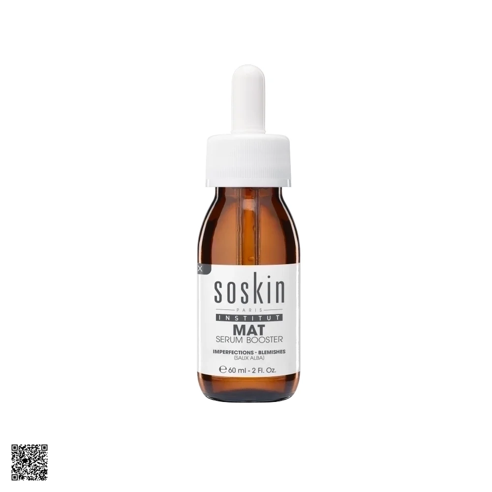 Soskin MAT Serum Booster - Tinh Chất Giảm Mụn Chuyên Dùng Trong Salon
