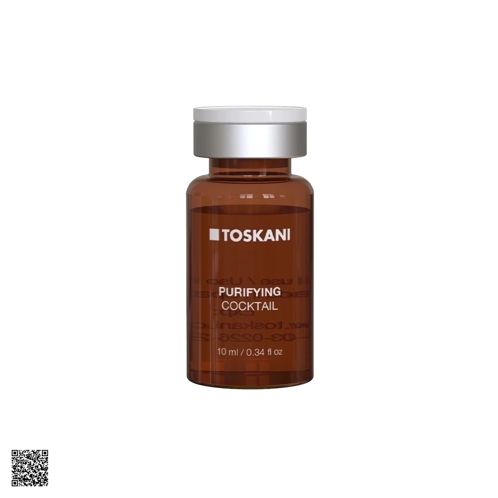 Toskani Purifying Cocktail - Tinh Chất Khô Mụn, Đào Thải Bã Nhờn (10 Lọ x 10ml)