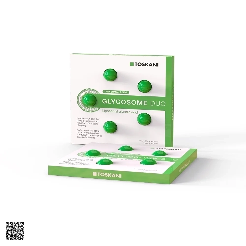 Toskani Glycosome Duo (Glycolic Acid) - Tinh Chất Peel Sáng Da, Giảm Mụn Thế Hệ Mới
