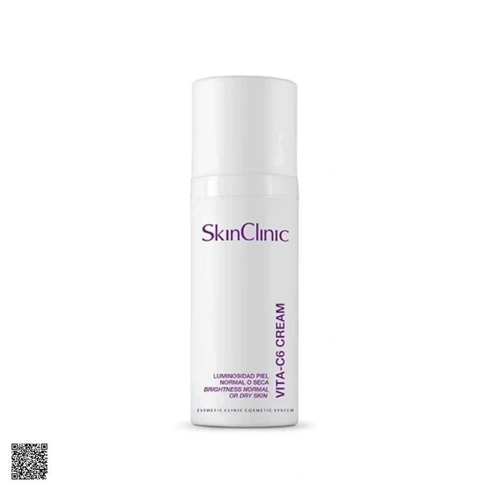 Kem Trị Mụn Nhẹ SkinClinic Vita-C6 Cream - Cho Da Khô Nhạy Cảm
