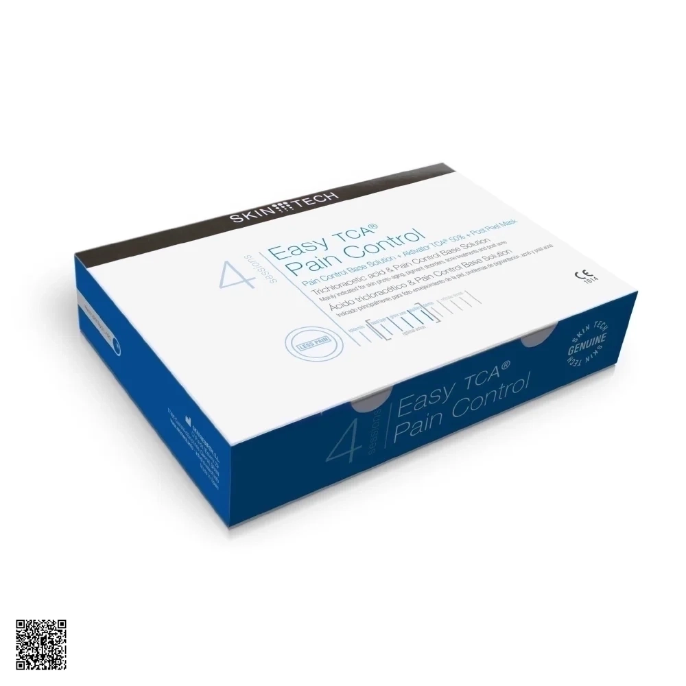 SkinTech Easy TCA Pain Control 4 CE - Bộ Sản Phẩm Giảm Mụn, Thâm Nám, Trẻ Hóa Da