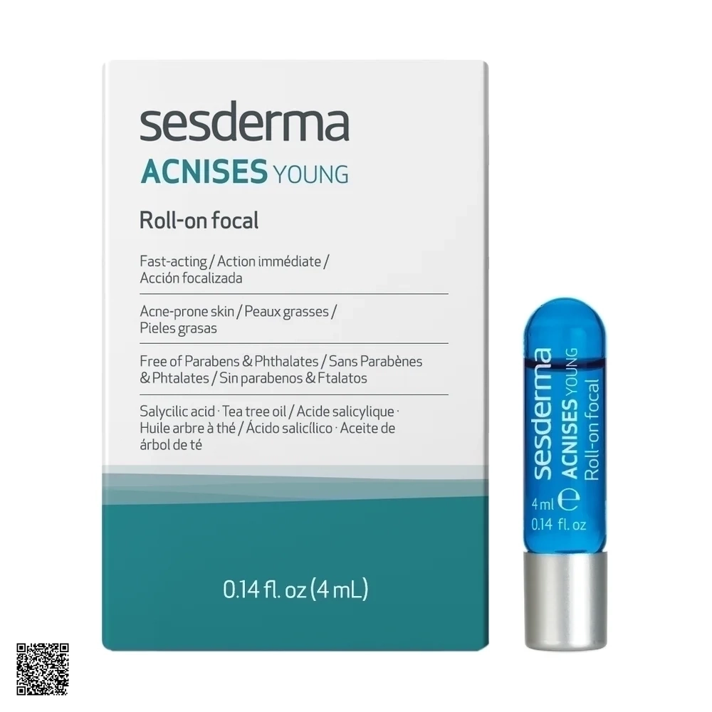 Sesderma Acnises Young Roll-On Focal - Thanh Lăn GIảm Viêm Mụn