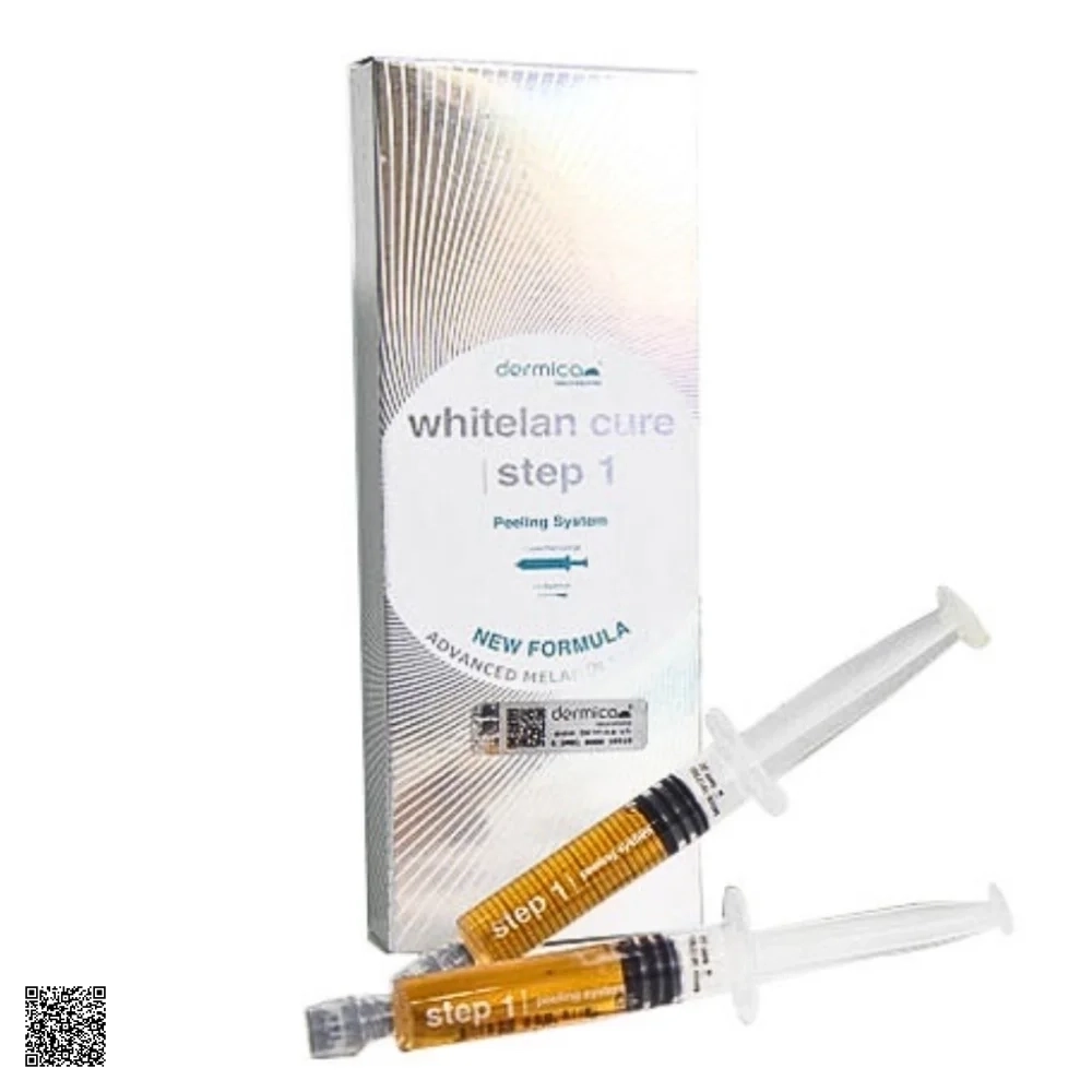 Dermica Whitelan Cure Step 1 Peeling System - Gel Peel Giảm Mụn, Mờ Nám, Dưỡng Sáng Da