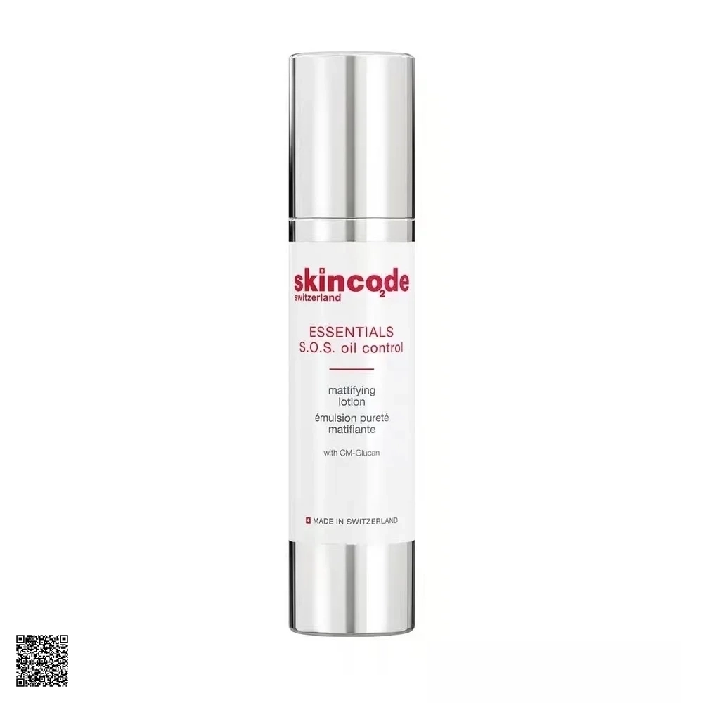Skincode Essentials S.O.S Oil Control Mattifying Lotion - Nhũ Tương Cân Bằng Dầu Giảm Mụn