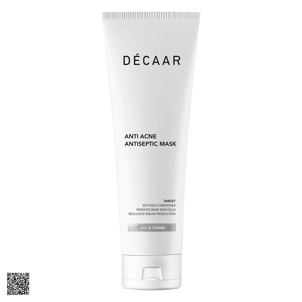 Décaar Anti-Acne Antiseptic Mask - Mặt Nạ Giảm Mụn Làm Dịu Da (50ml)