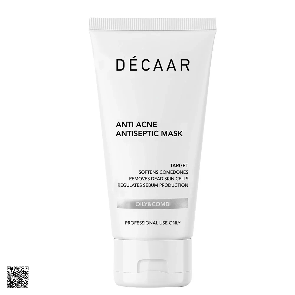 Décaar Anti-Acne Antiseptic Mask - Mặt Nạ Giảm Mụn Làm Dịu Da (150ml)