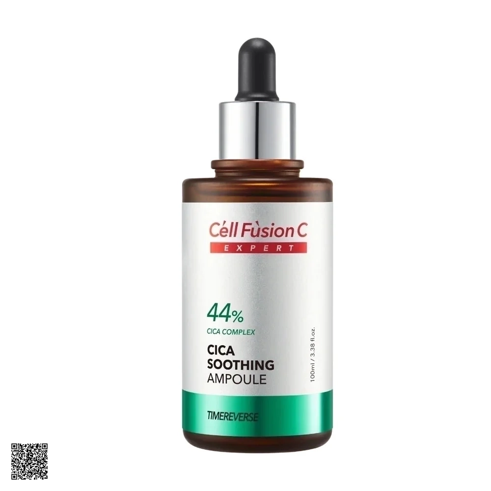 Cell Fusion C Expert Time Reverse Cica Soothing Ampoule - Ampoule Cải Thiện Da Nhờn Mụn