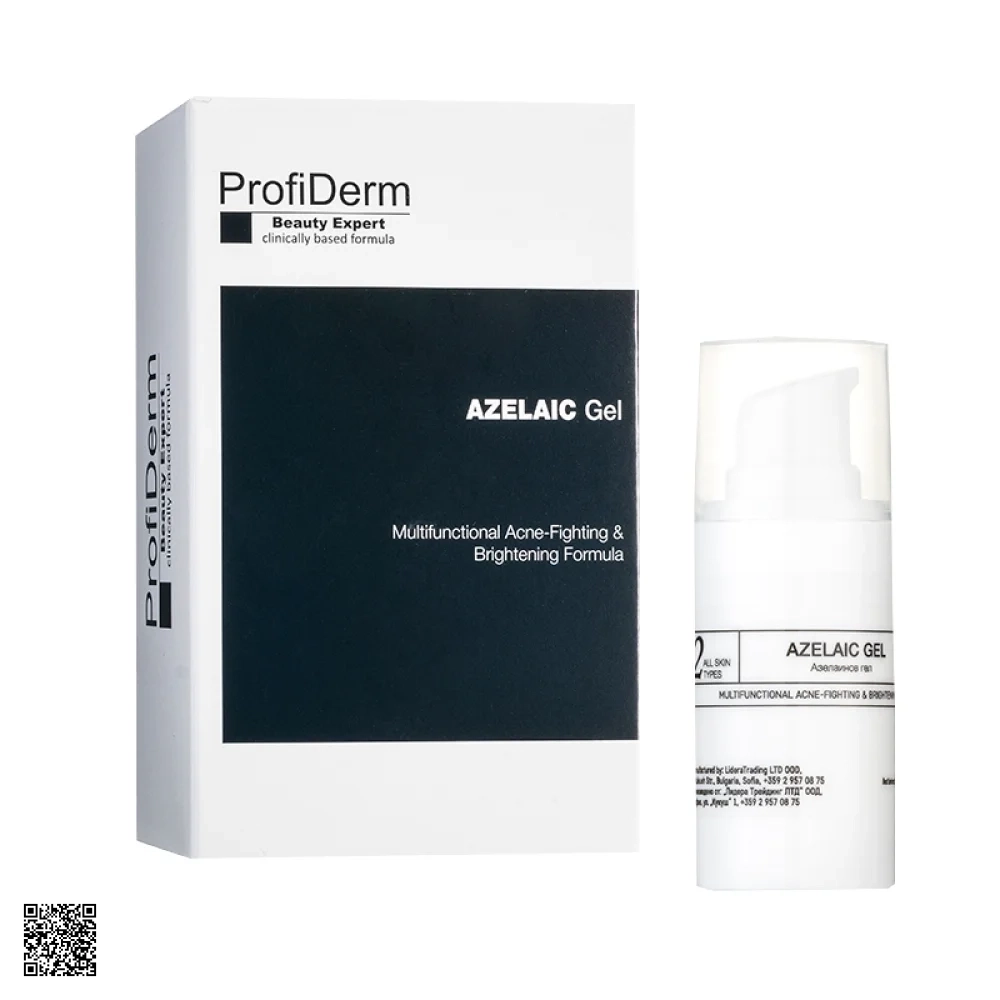 ProfiDerm Azelaic Gel - Gel Giảm Mụn - Nám - Đỏ Da