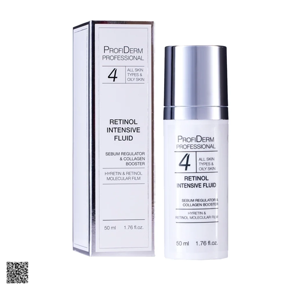 ProfiDerm Retinol Intensive Fluid - Tinh Chất Retinol Giảm Mụn, Giảm Nếp Nhăn, Trẻ Hóa Da