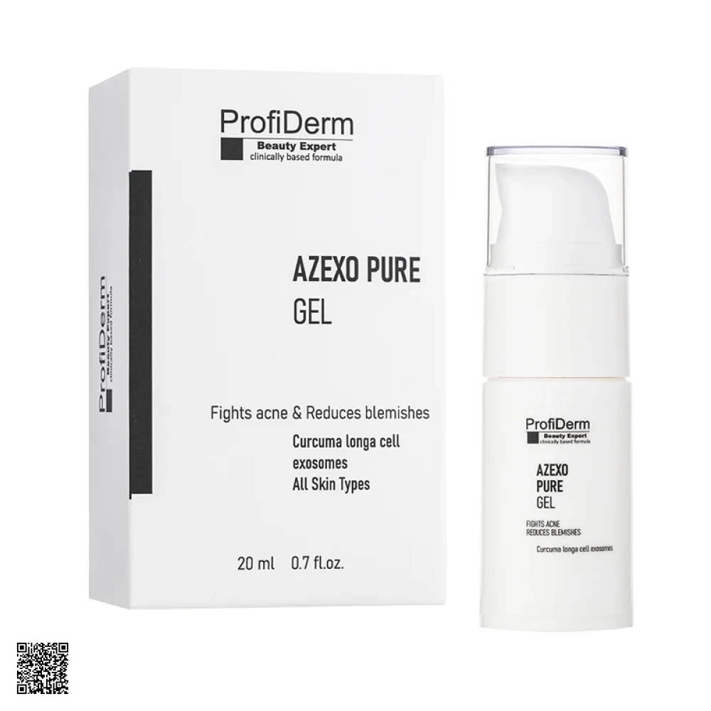 Profiderm Azexo Pure Gel - Gel Giảm Mụn & Sắc, Phục Hồi Da
