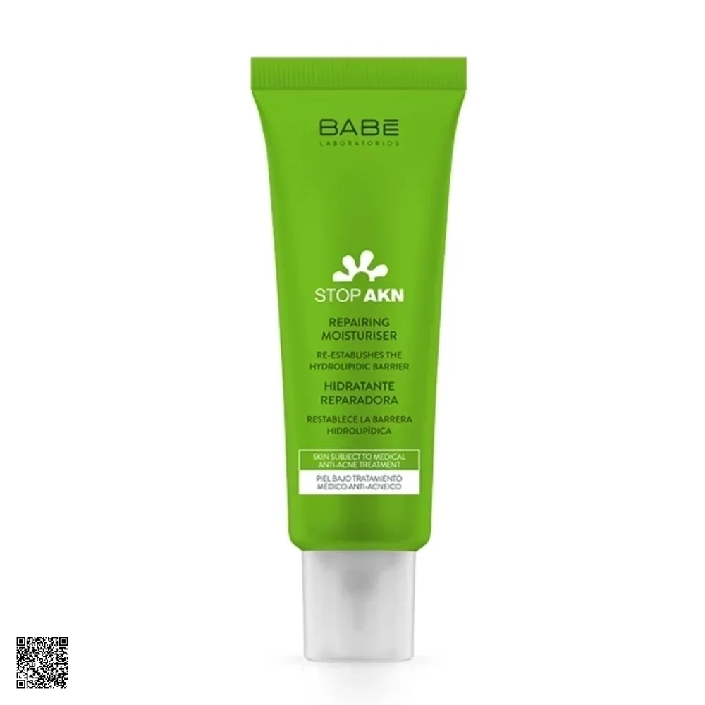 Babe Stop AKN Repairing Moisturiser - Kem Phục Hồi Ngăn Ngừa Mụn