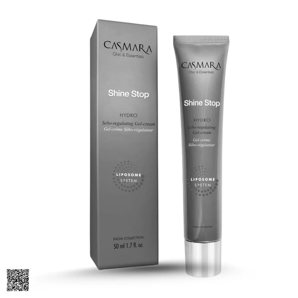 Casmara Shine Stop Hydro Sebo-Regulating Gel-Cream - Gel Điều Tiết Bã Nhờn, Giảm Mụn
