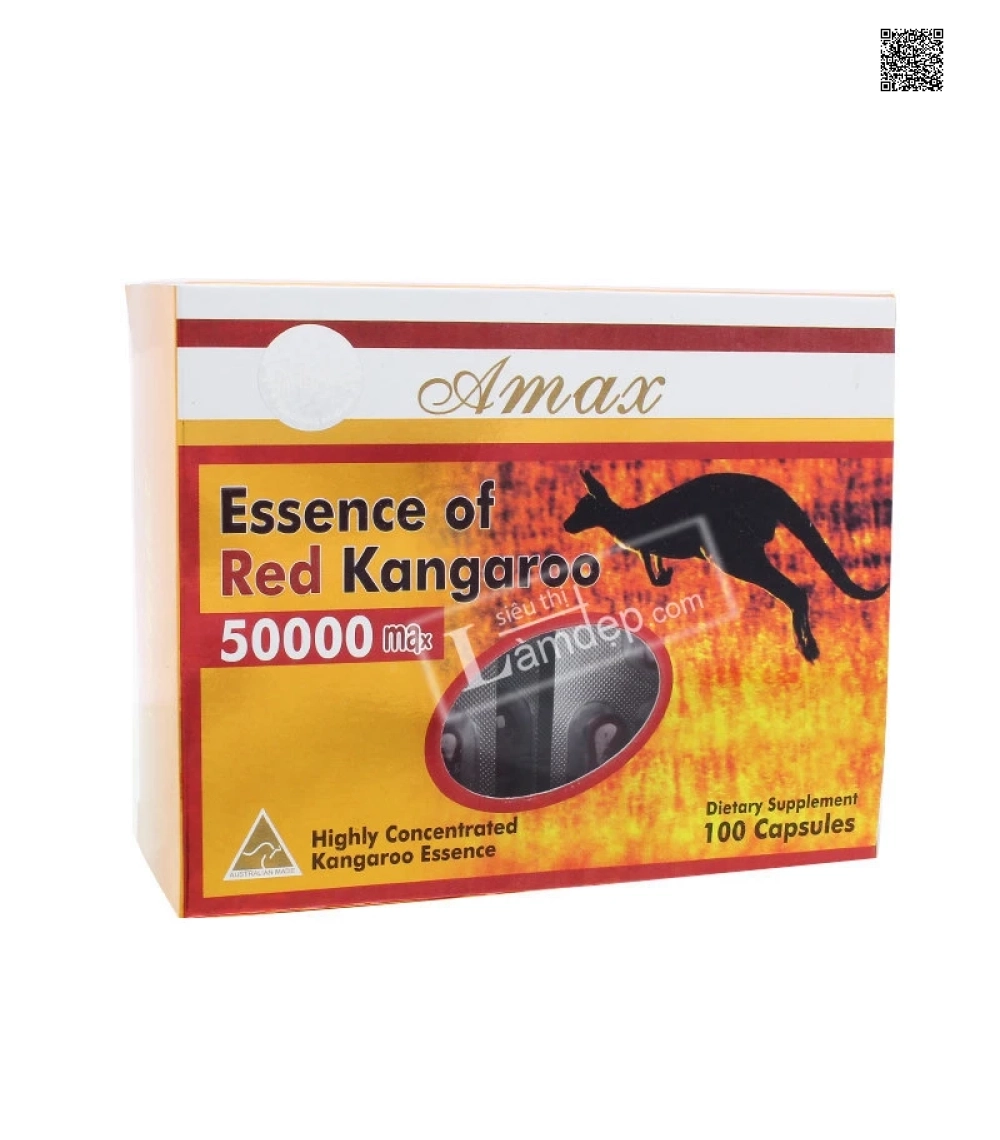 Amax Essence Of Red Kangaroo 50000 Max – Thuốc Tăng Cường Sinh Lý Cho Nam Giới 100viên Amax Essence Of Red Kangaroo 50000 Max – Thuốc Tăng Cường Sinh Lý Cho Nam Giới 100viên