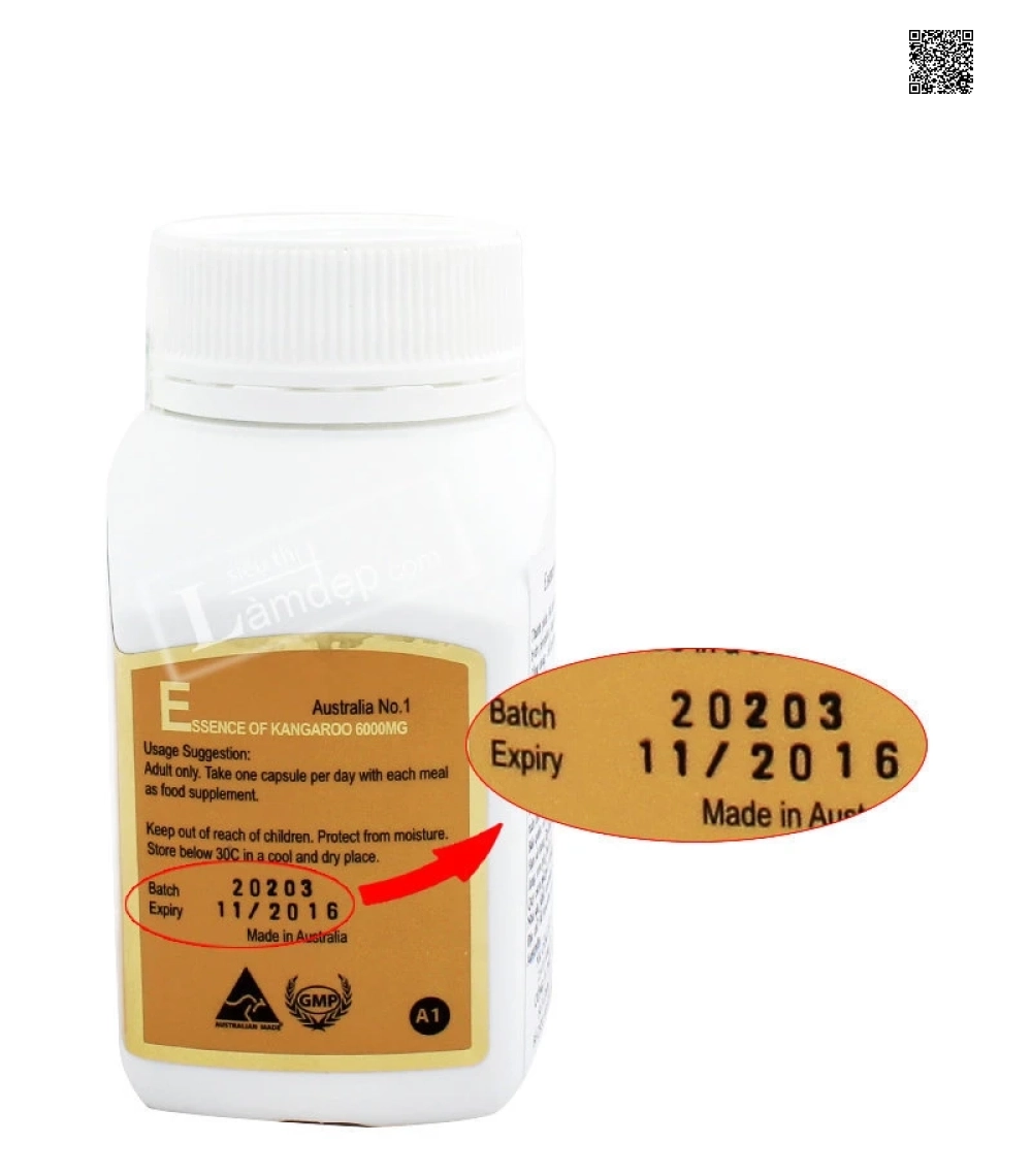 Viên Uống Tăng Cường Sinh Lý Essence Of Kangarro Auhealth (6000mg x 180 Viên)