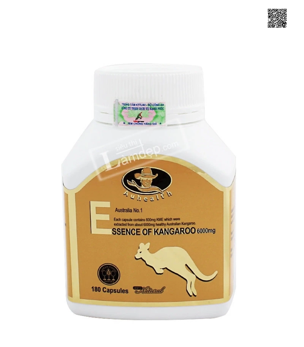 Viên Uống Tăng Cường Sinh Lý Essence Of Kangarro Auhealth (6000mg x 180 Viên)