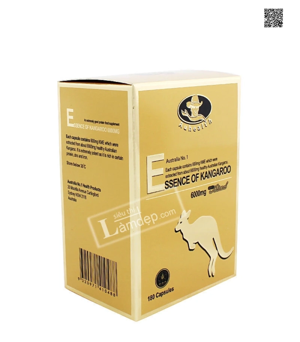 Viên Uống Tăng Cường Sinh Lý Essence Of Kangarro Auhealth (6000mg x 180 Viên)