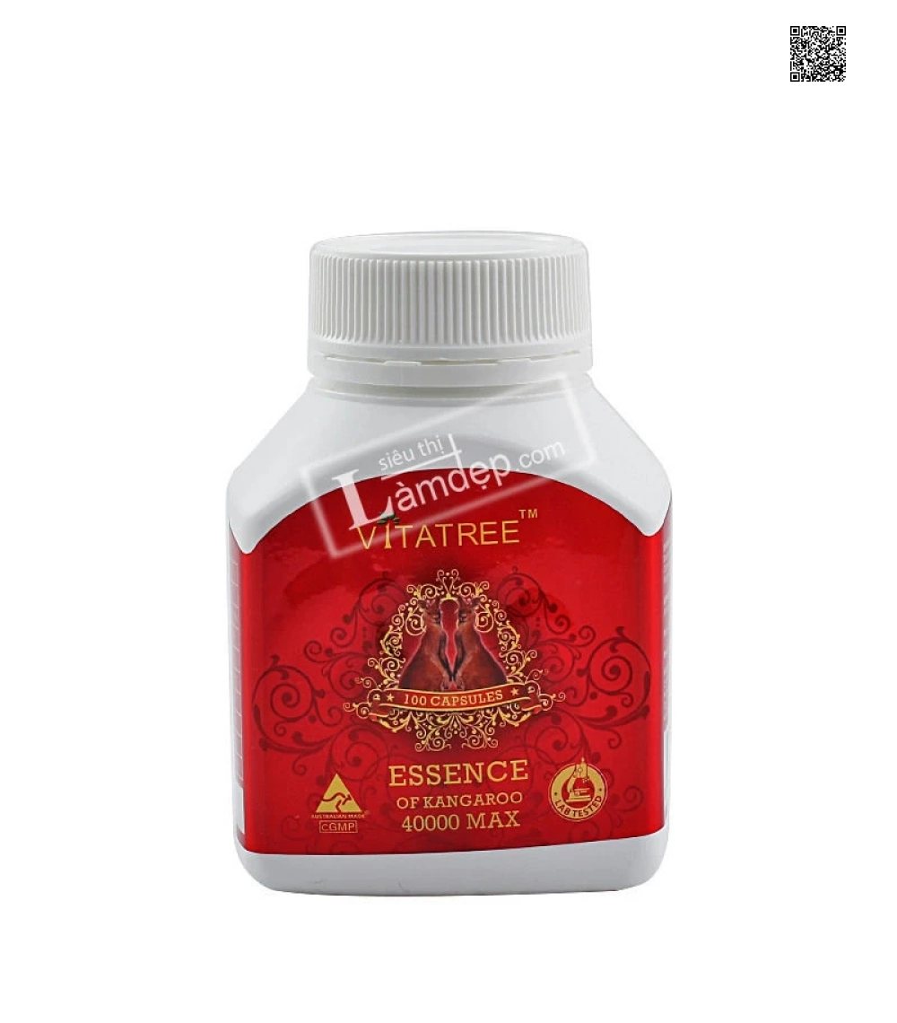 Viên Uống Tăng Cường Sinh Lý Vitatree Essence Of Kangaroo 40000 Max