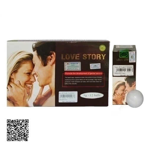 Ngọc Đế Hoàn (Love Story) TPCN Tăng Cường Sinh Lý Nam (9gr x 12 Viên)