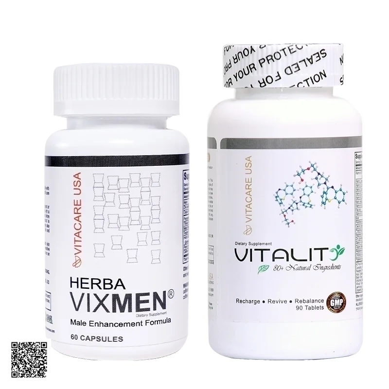 Bộ Đôi Tăng Cường Sinh Lý Hiệu Quả Herba Vixmen Và Vitality 80+