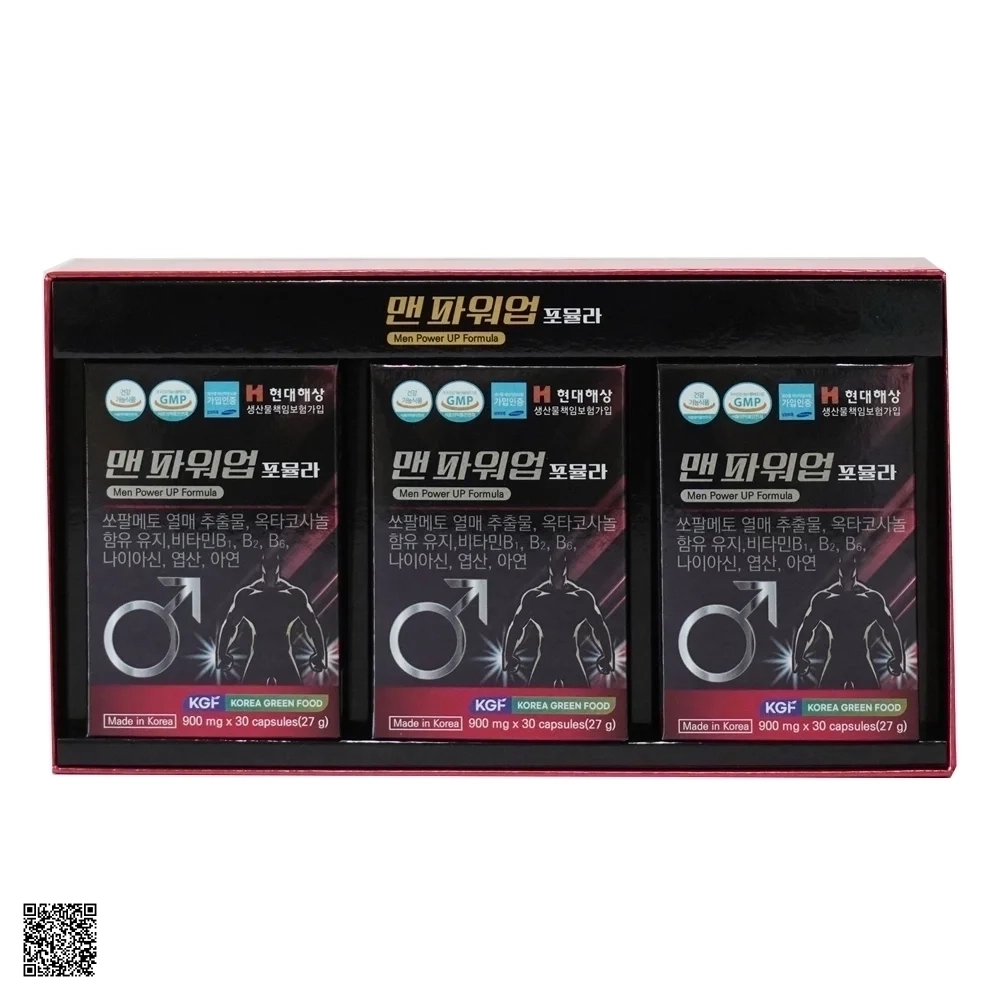 KGF Men Power UP Formula - Viên Uống Hỗ Trợ Tăng Cường Sinh lý Nam
