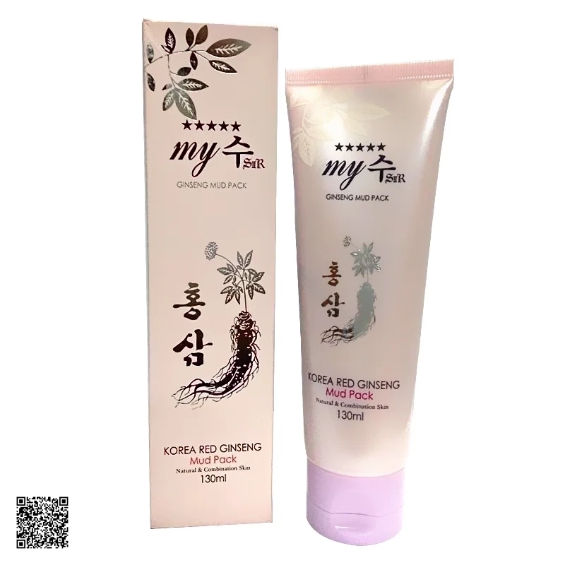 Mặt Nạ Bùn Hồng Sâm Đỏ My Gold Korea Red Ginseng Mud Pack