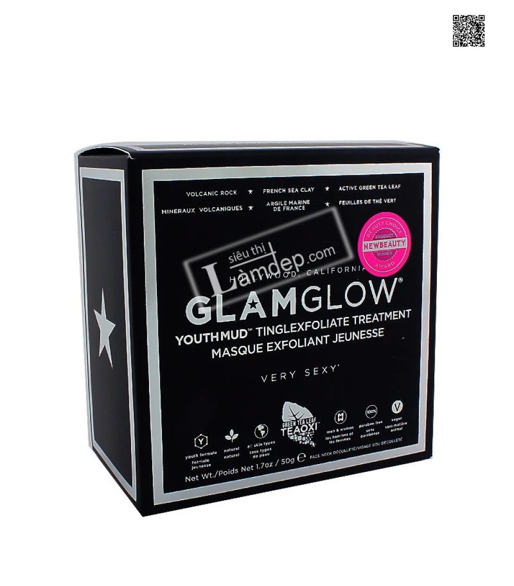 Mặt Nạ Bùn GLAMGLOW Youth-Mud Tinglexfoliate Treatmen Mặt Nạ Bùn GLAMGLOW Youth-Mud Tinglexfoliate Treatmen