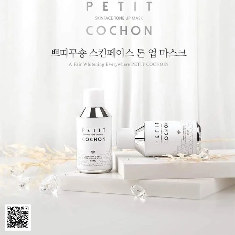 Mặt Nạ Ủ Trắng Da Petit Cochon Skinface Tone Up Mask Hàn Quốc