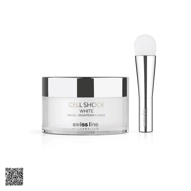 Swissline Cell Shock White Facial Brightening Mask - Mặt Nạ Dưỡng Trắng Giảm Nám