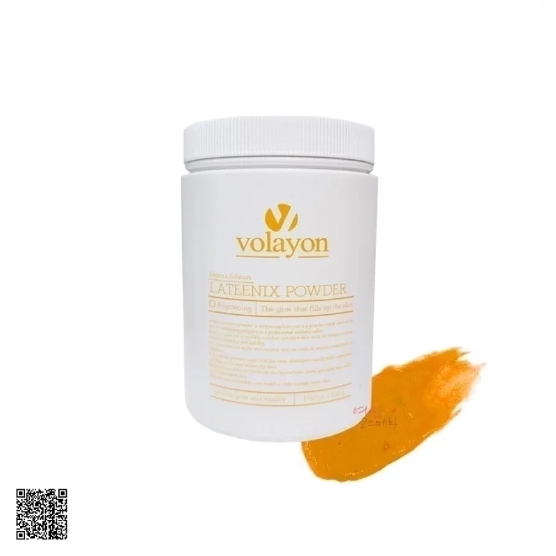 Volayon Lateenix Powder - Mặt Nạ Tảo Xoắn Vàng Dưỡng Trắng Da Mờ Thâm Nám