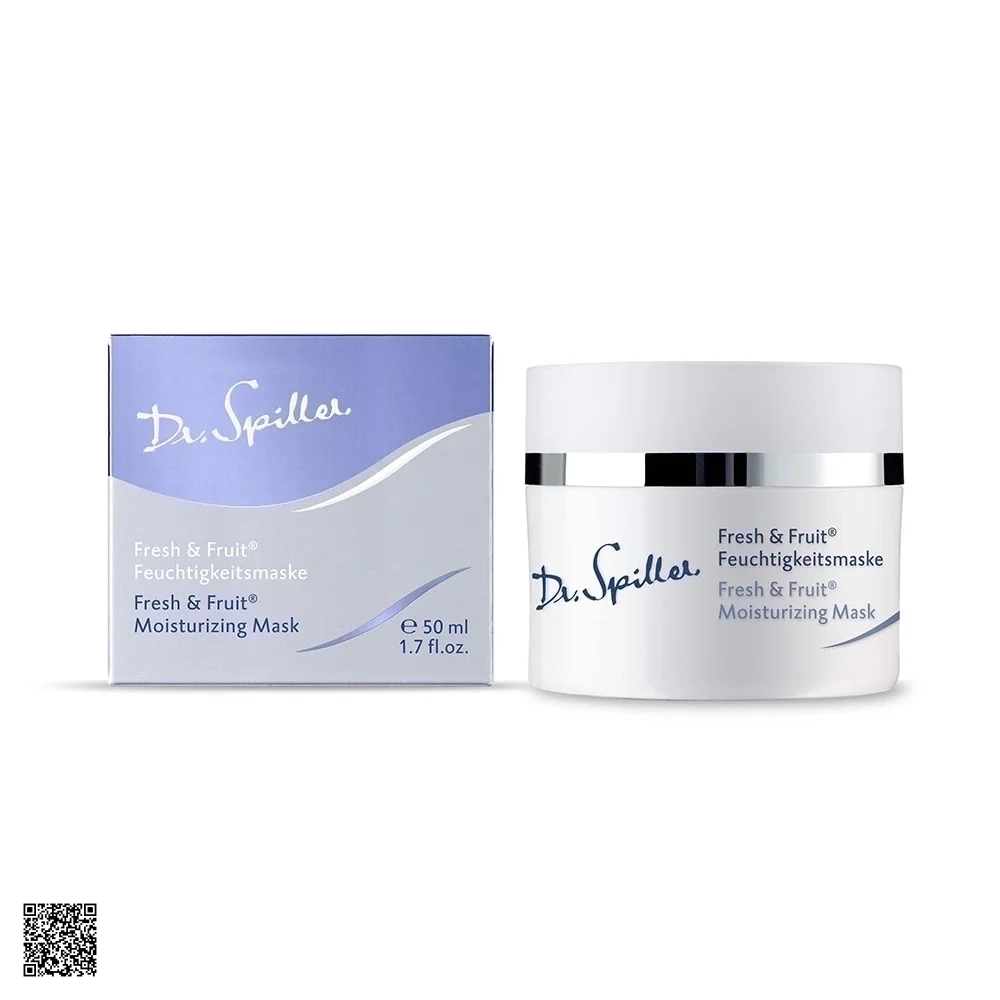 Dr.Spiller Fresh & Fruit Moisturizing Mask - Mặt Nạ Dưỡng Sáng Da Từ Hoa Quả (50ml)