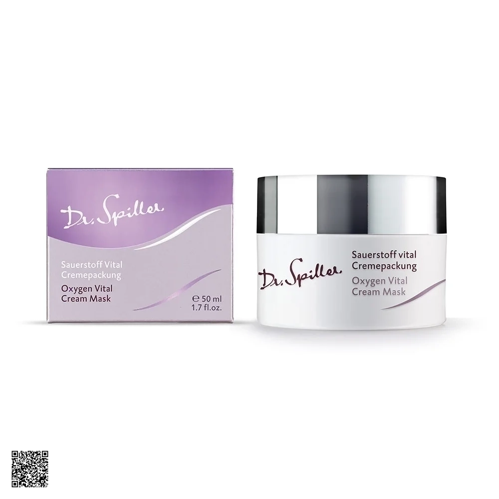 Dr.Spiller Oxygen Vital Cream Mask - Mặt Nạ Chống Lão Hóa, Dưỡng Sáng Da (50ml)