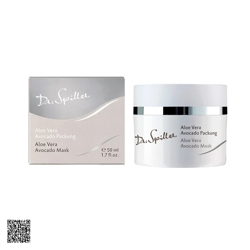 Dr.Spiller Aloe Vera Avocado Mask - Mặt Nạ Chống Lão Hóa Chiết Xuất Quả Bơ (50ml)