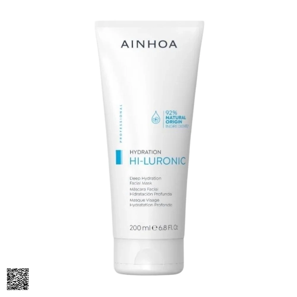 AINHOA Hi-Luronic Deep Hydration Facial Mask - Mặt Nạ Dưỡng Ẩm, Chống Lão Hóa