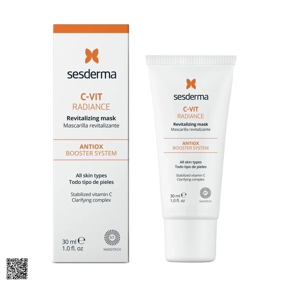 Sesderma C-VIT Radiance Revitalizing Mask - Mặt Nạ Tái Tạo, Dưỡng Sáng Da