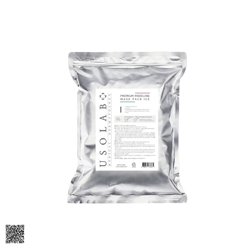 Usolab Premium Modeling Mask Pack Ice - Mặt Nạ Bột Làm Dịu, Giảm Đỏ Cho Da Nhạy Cảm
