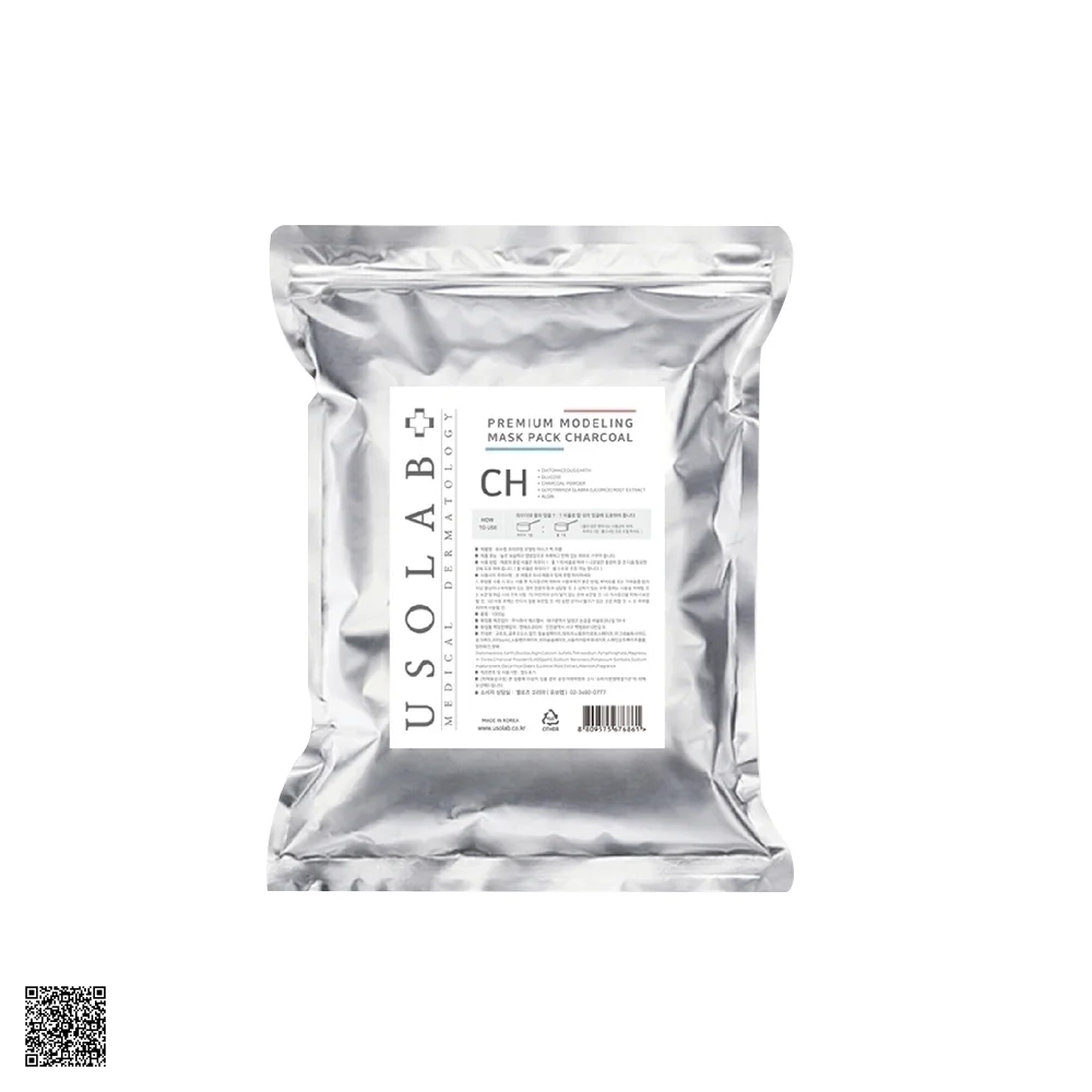 Usolab Premium Modeling Mask Pack Charcoal - Mặt Nạ Bột Than Hoạt Tính Cho Da Dầu Mụn
