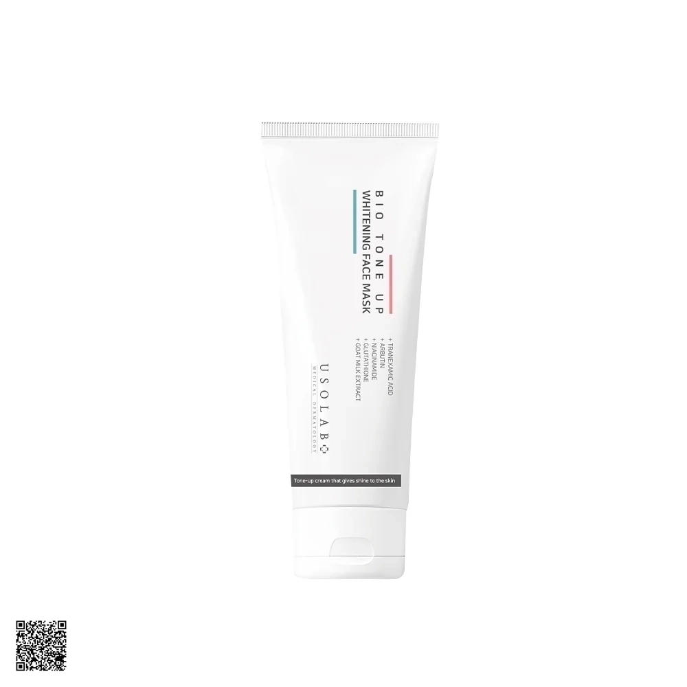 Usolab Bio Tone Up Whitening Face Mask - Mặt Nạ Ủ Kích Trắng Da (250ml)
