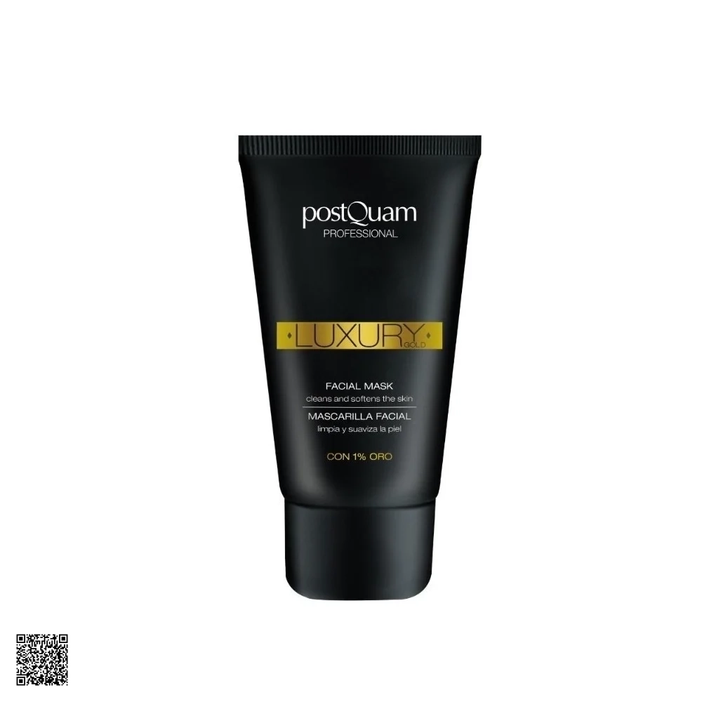 PostQuam Luxury Gold Facial Mask - Mặt Nạ Giảm Nếp Nhăn, Sáng Da