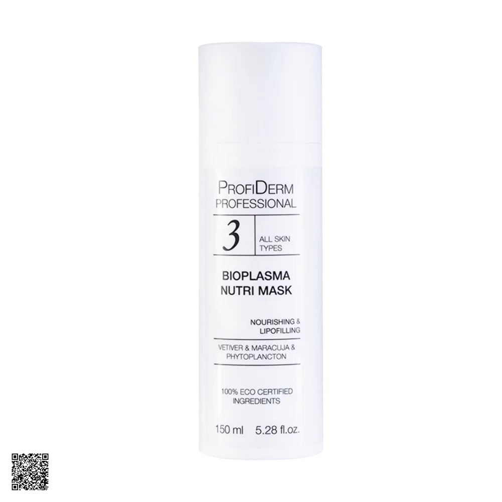 ProfiDerm Bioplasma Nutri Mask - Mặt Nạ Nhũ Tương Thực Vật Tái Tạo Da (150ml)