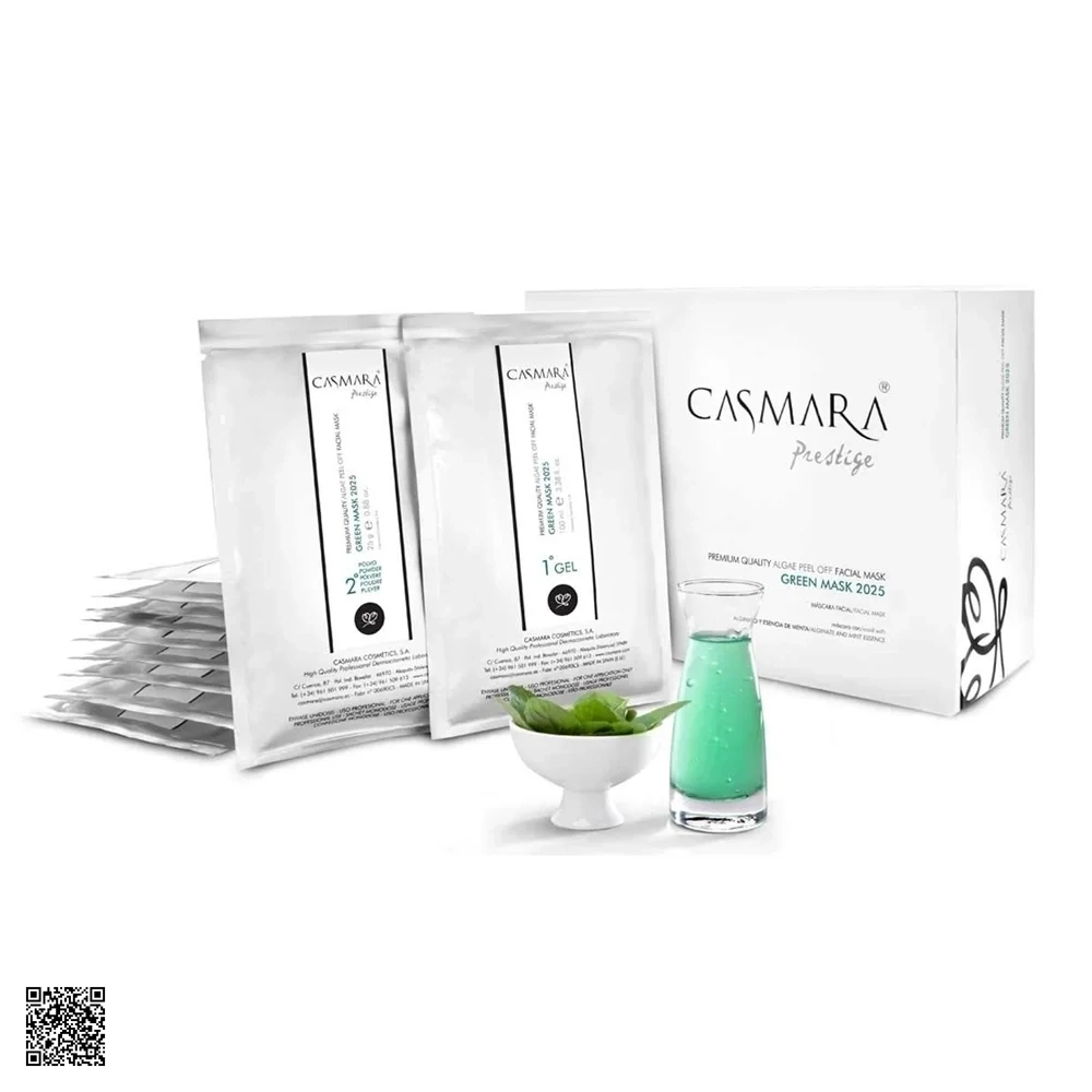 Casmara Green Mask 2025 - Mặt Nạ Thanh Lọc, Cung Cấp Oxy