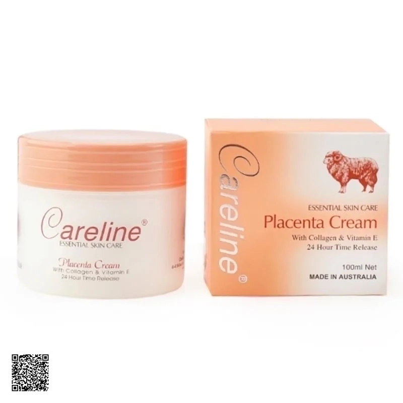 Careline Placenta Cream With Collagen & Vitamin E - Kem Dưỡng Da Nhau Thai Cừu