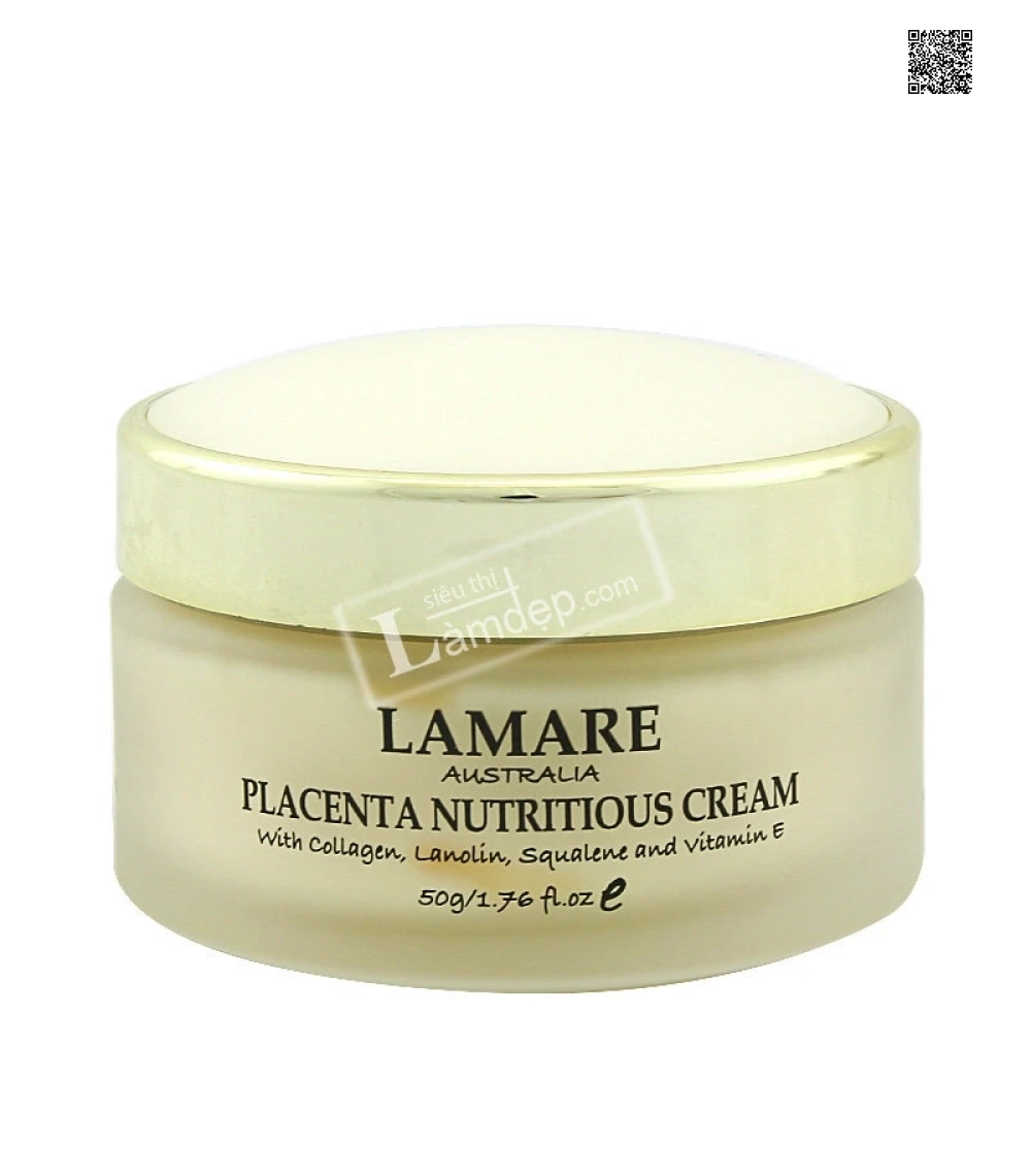 Kem Dưỡng Trắng Da, Chống Lão Hóa Nhau Thai Cừu Lamare Placenta Nutritious Kem Dưỡng Trắng Da, Chống Lão Hóa Nhau Thai Cừu Lamare Placenta Nutritious