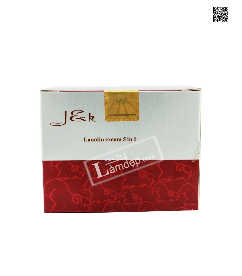 Kem Nhau Thai Cừu J&K-Lanolin Cream 5 in 1